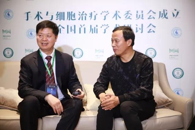 刘保池教授与肝硬化患者